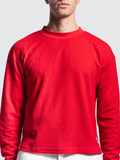 Red Waffle Long Sleeve