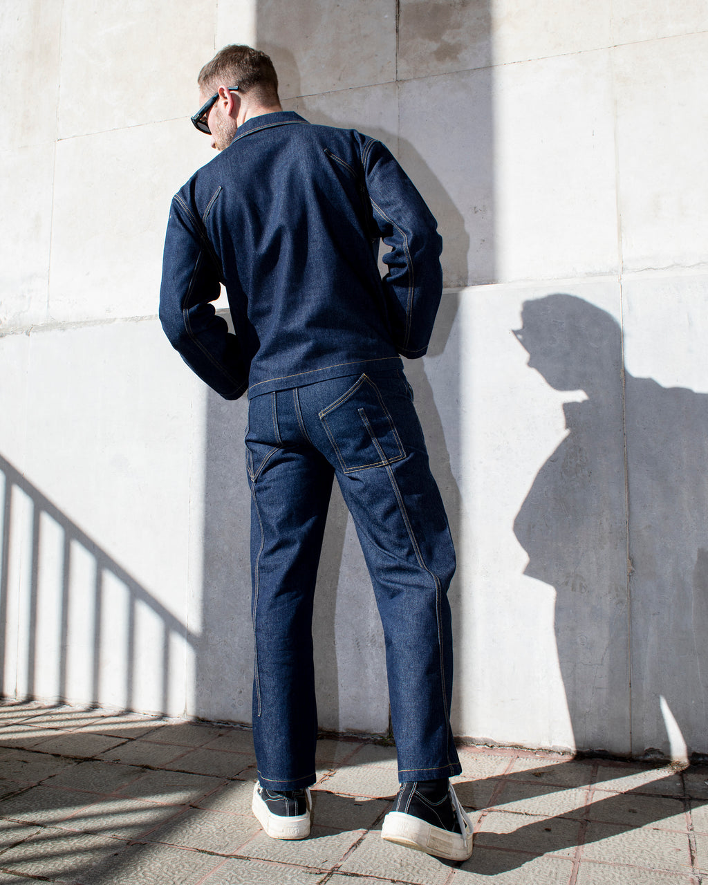 Blue Raw Denim Jacket