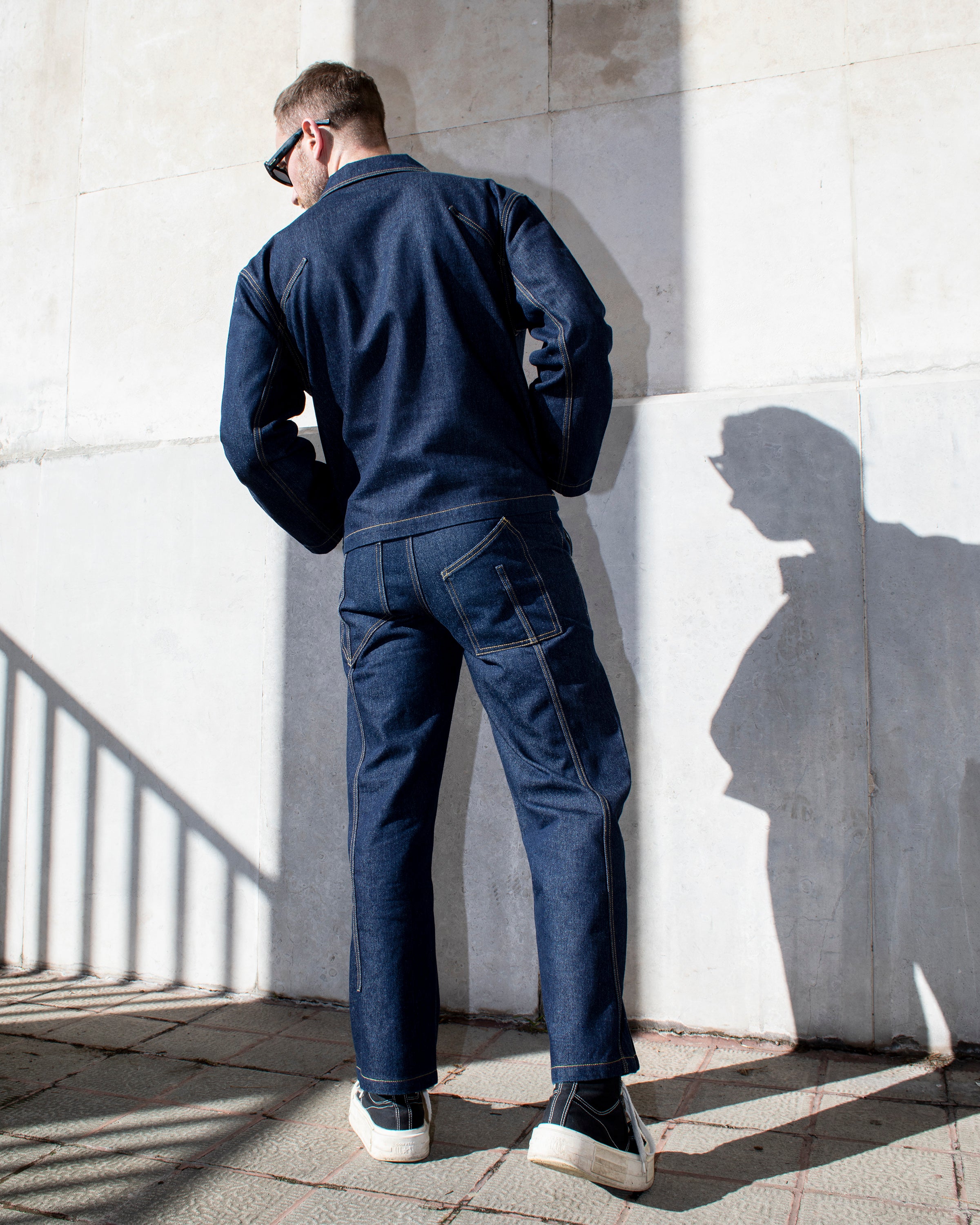 Blue Raw Denim Jacket