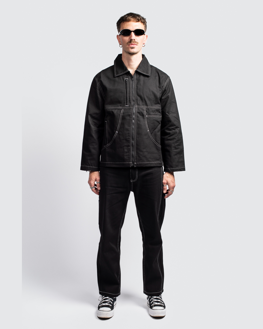 Black Canva Jacket