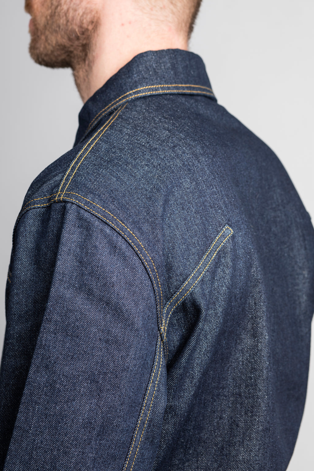 Blue Raw Denim Jacket