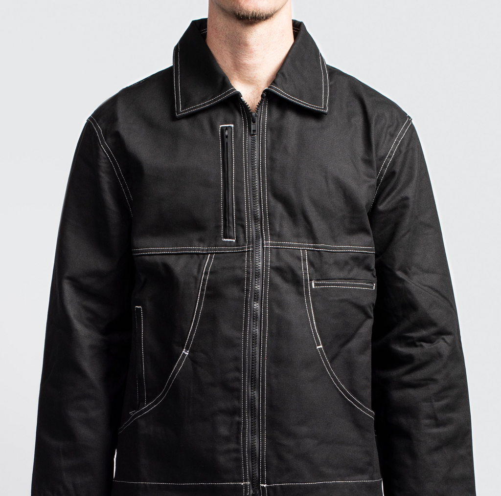 Black Canva Jacket