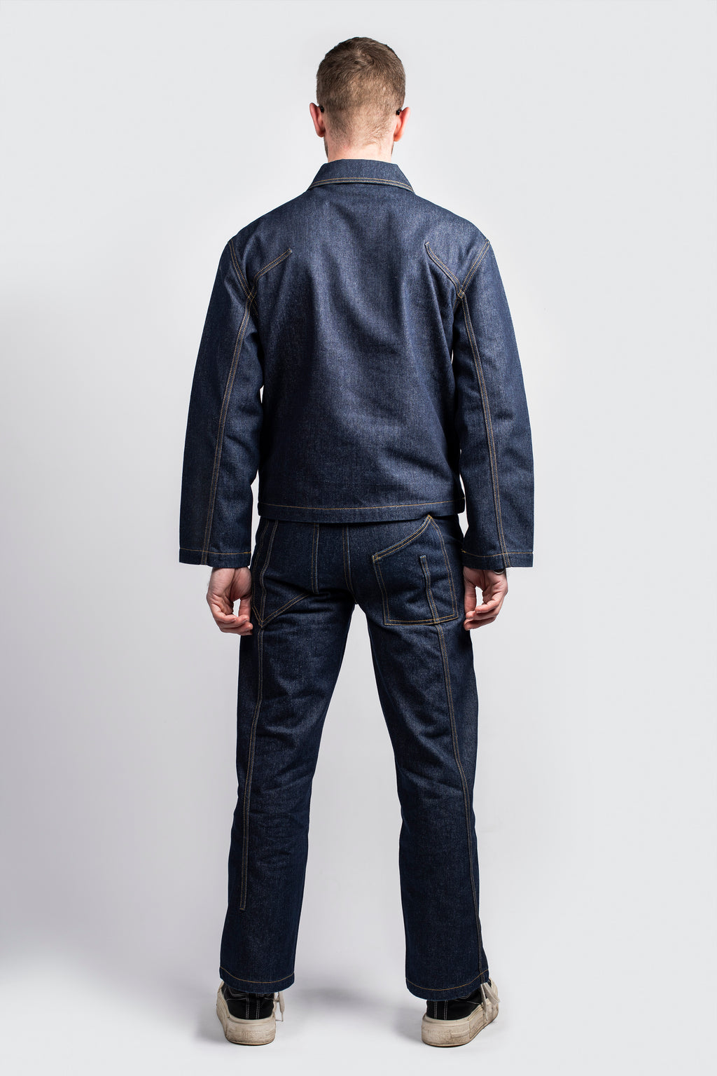 Blue Raw Denim Jacket